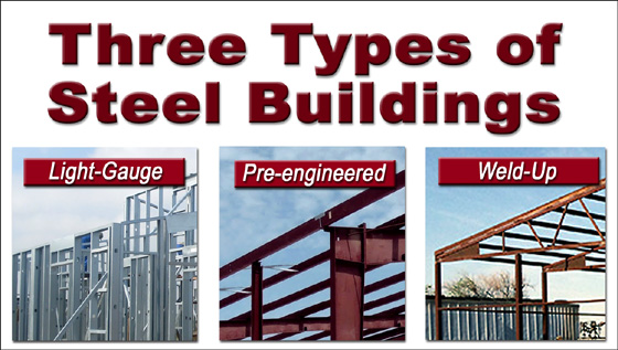 3 Types Of Steel Buildings Steel Frame Construction Methods