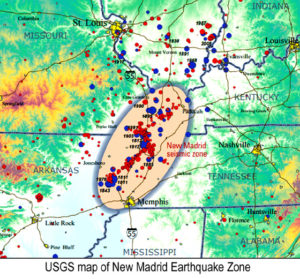 Contiguous America’s Strongest Earthquakes | Rhino Steel Building Systems